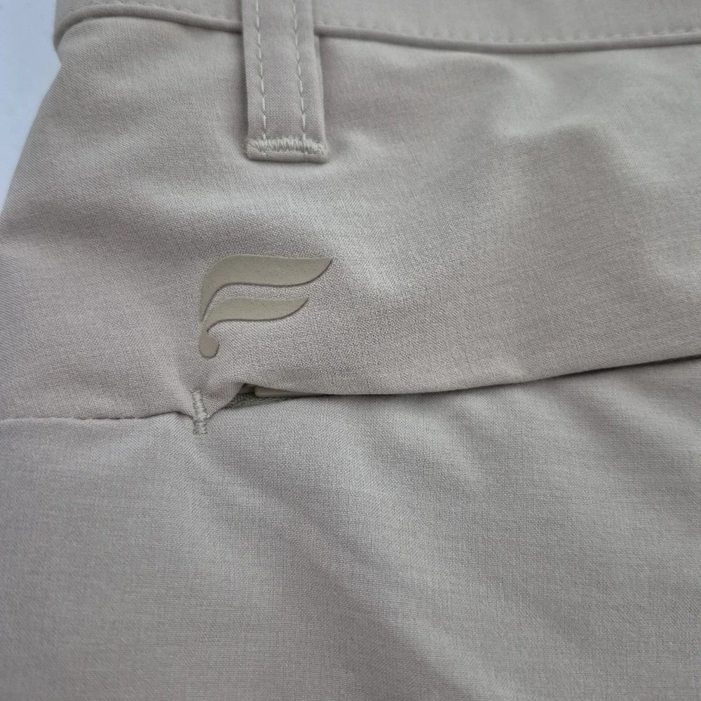 Fabletics Pants Mens Medium Brown The Only Stretch Water resistant Tapered Chino